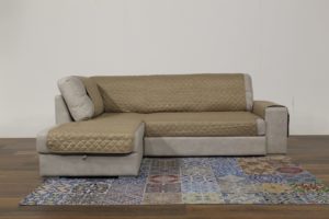 copridivano angolare tortora