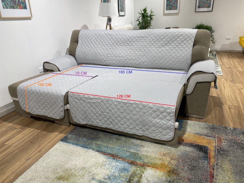 MISURE COPRIDIVANO 2P CHAISE